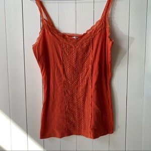 Women’s XL orange Maurices tank